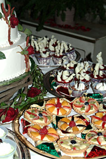 Custom gourmet Chocolate Dessert catering by the Truffle Shop in Nevada City, CA